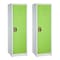 Adiroffice 15 in W, 15 in D, 48 in H, Steel ADI629-01-GRN-2PK - alternate 1